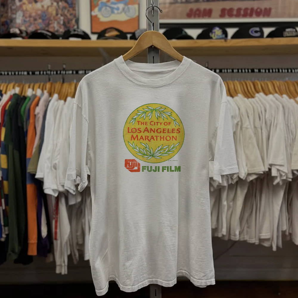 1990 Los Angeles Marathon , White Tee